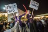 tel Aviv during a weekly anti Netanyahu protest.jpg