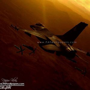 F-16 Dropping GBU-10/12 in Swat