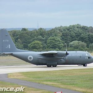 C130 Hercules Arrival at Farnborough