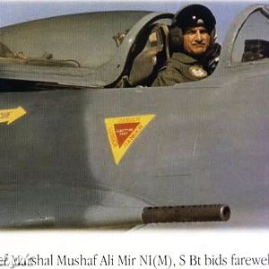 Air Cheif Marshal  Mushaf Ali Mir