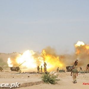Artillery Fire (Medium Guns) - Op Rah-e-Rast