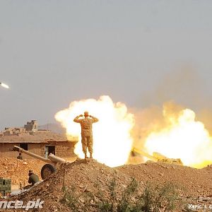 Artillery Fire (field Guns) - Op Rah-e-Rast