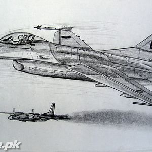 humza tariq's aviation art