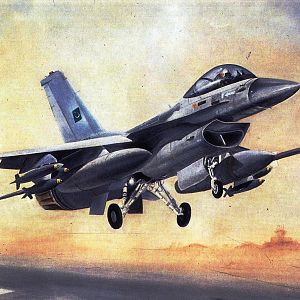 F-16 Painting