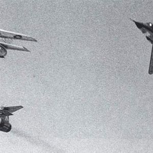 F6 in formation with Mirage & F104