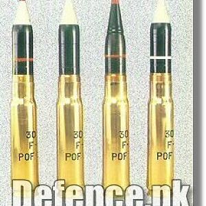 30 mm Anti Air Bullets made in POF