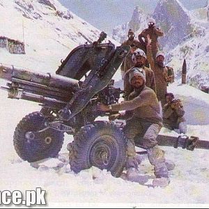 Troops in Siachen.