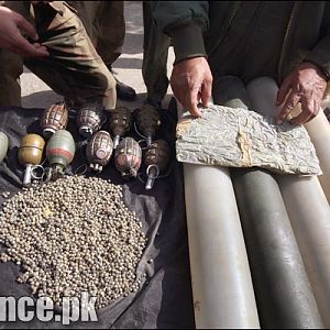 explosive found during Swat operation