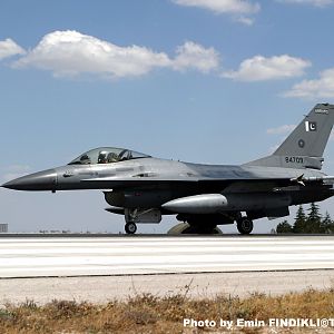PAF F-16 at Anatolian Eagle 3