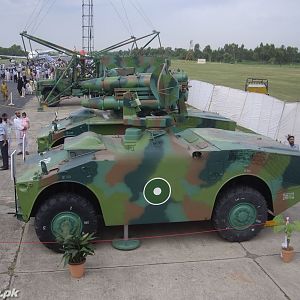 PAF Crotale S2A Missile System and Radar