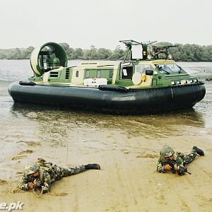Pakistan Navy Marines Griffon 2000TD(M) hovercraft