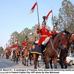 Contingent of Pakistan Army Personnel
