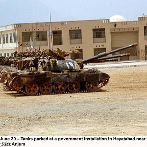 Type-59's at Hayatabad