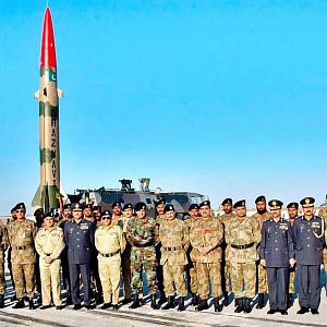 Ghaznavi Ballistic Missile Test
