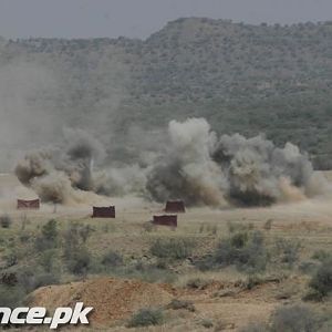 pak amry firing range