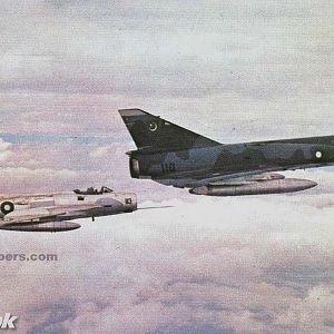 Mirage-III and F-6