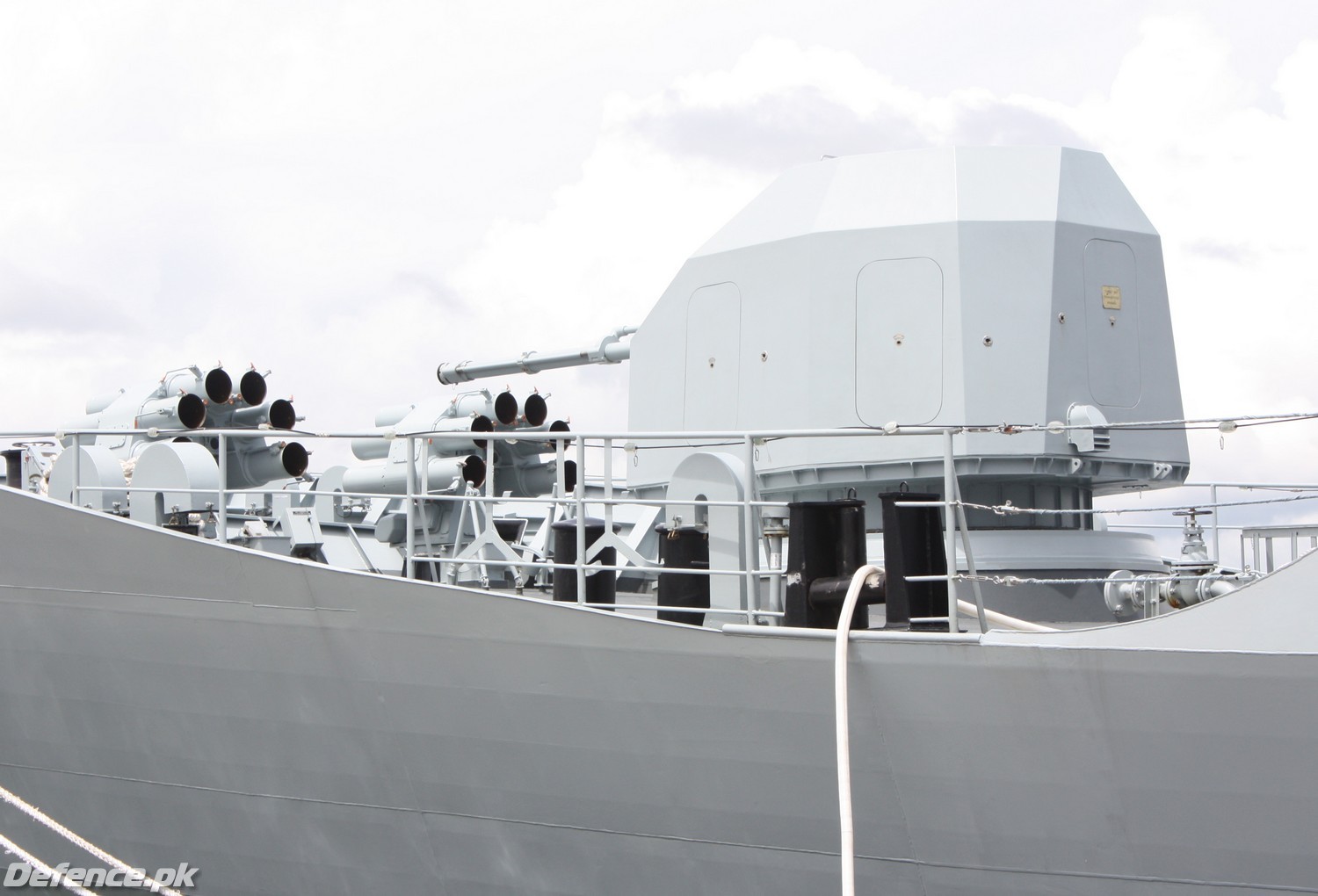 76mm Main Gun onboard F-22P Frigate