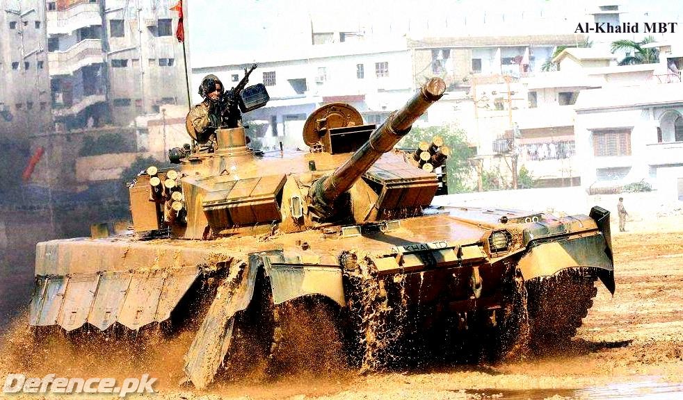 Al-Khalid Main battle tank.