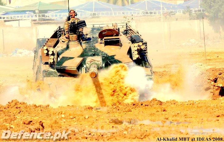Al-Khalid Main battle tank.
