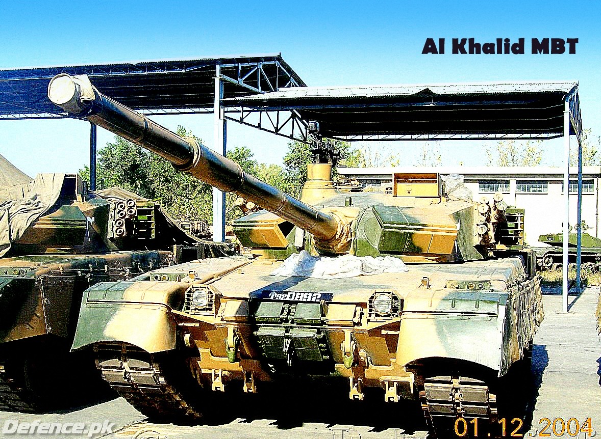 Al-Khalid Main battle tank.