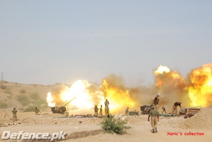 Artillery Fire (Medium Guns) - Op Rah-e-Rast