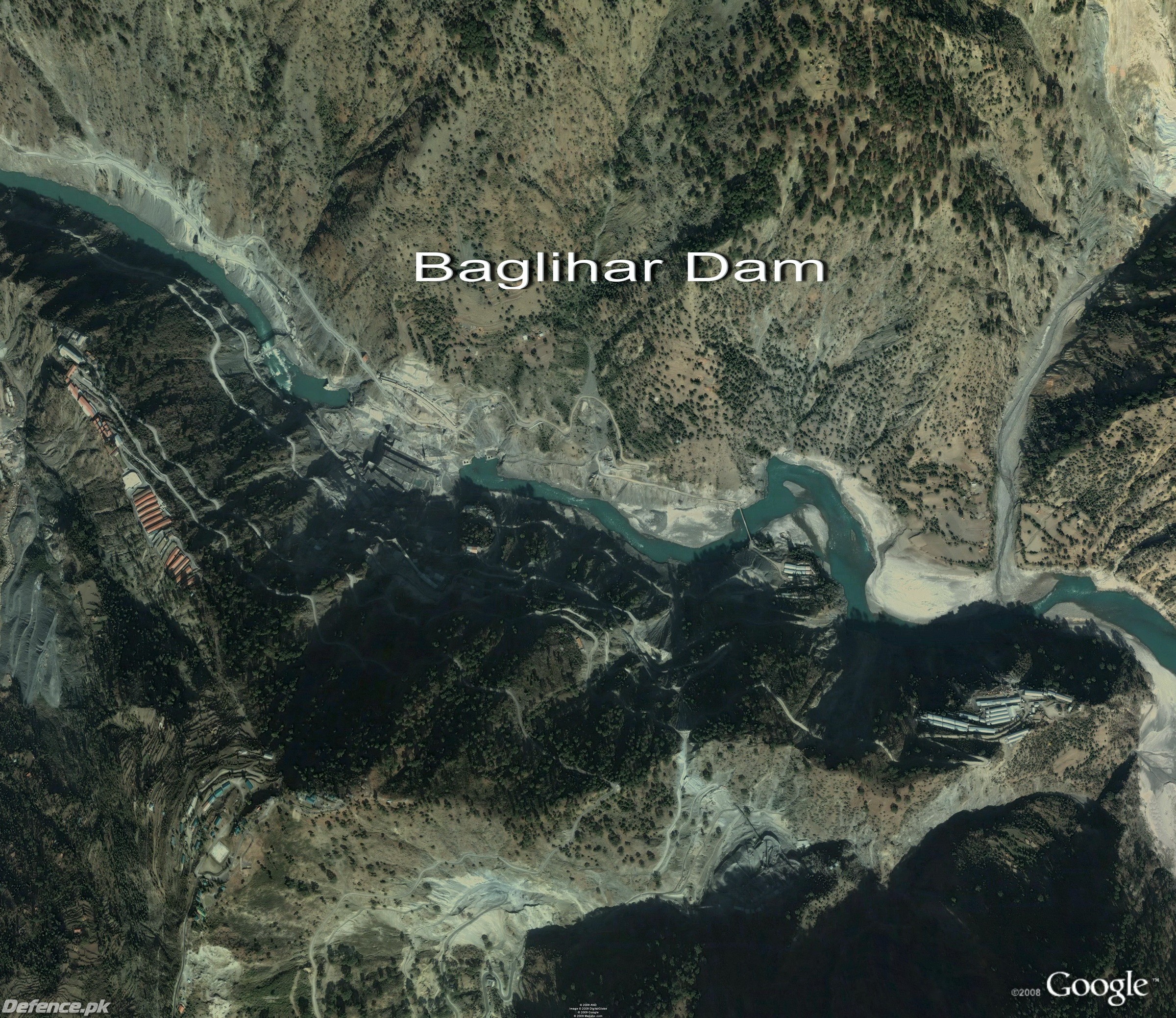 Baglihar Dam site