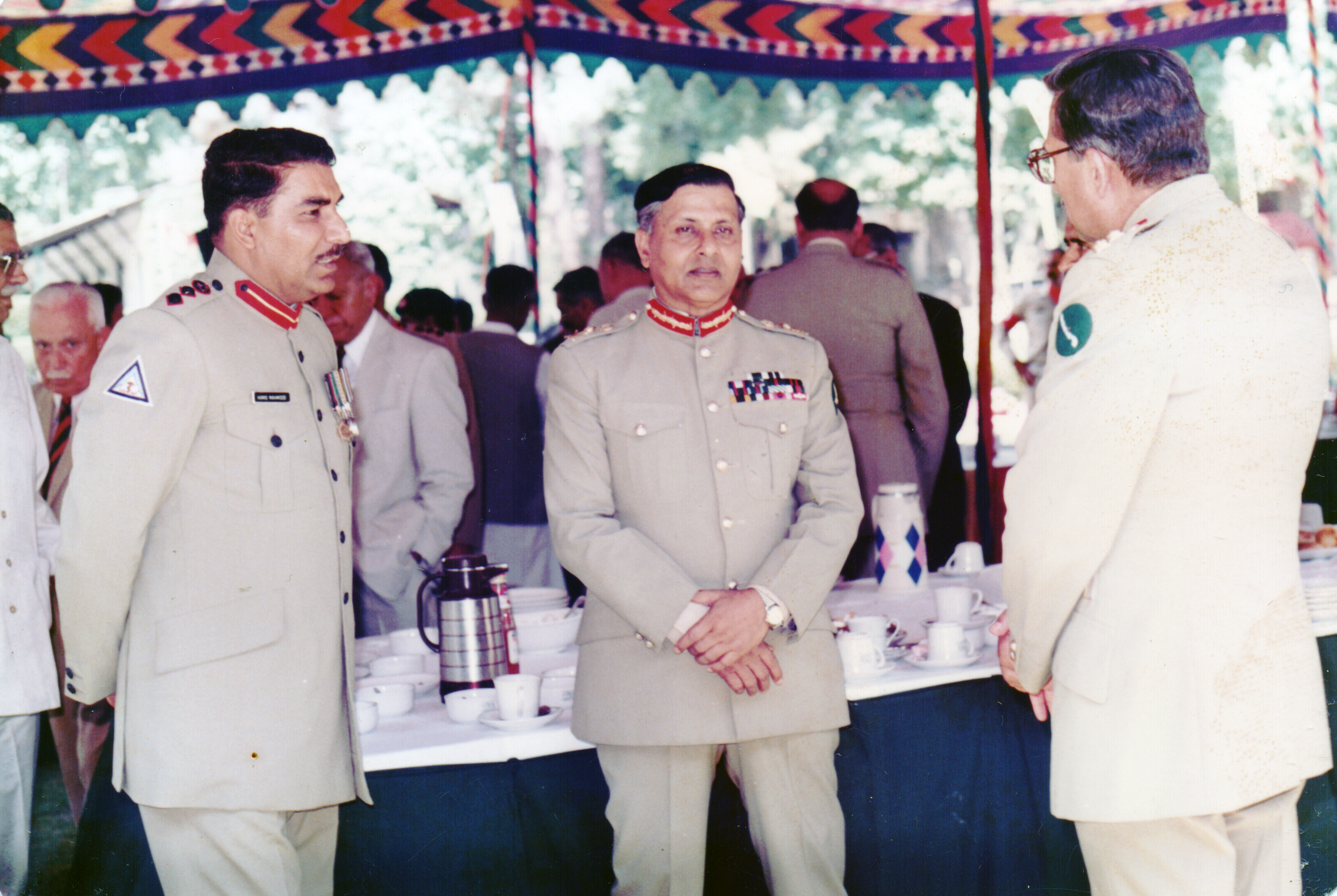 Brig R Hamid Mahmood And Coas At Piffer