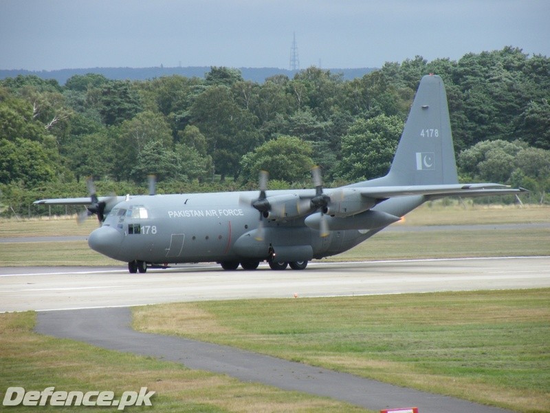 C130 Hercules Arrival at Farnborough