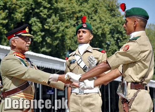 Cadet Winning Sword of Honour (115th P.M.A Long Course)