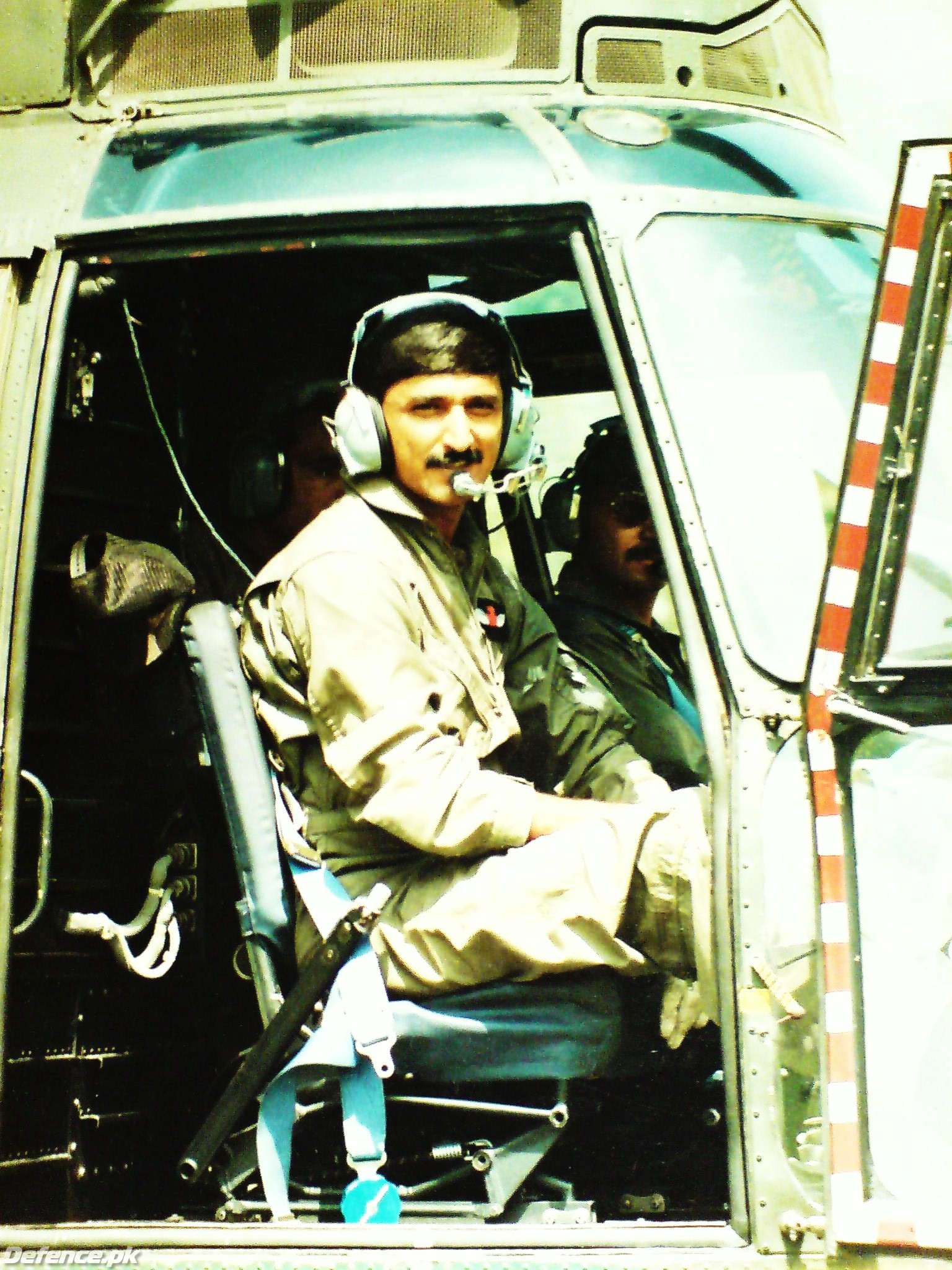 Cockpit of SA-330 Puma of the 24th Squardon