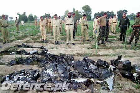 IAF UAV Shot Down by Pakistani F-16 Falcon
