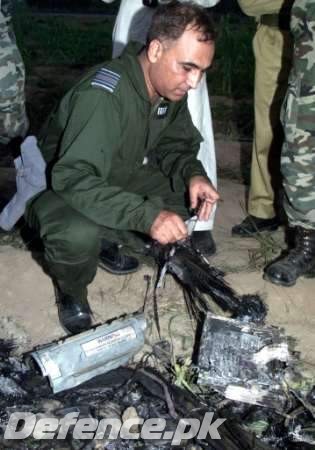 IAF UAV Shot Down by Pakistani F-16 Falcon