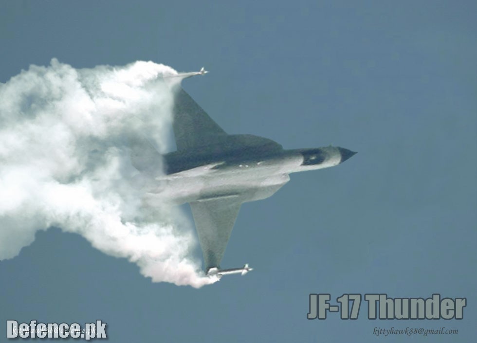 JF-17 with smoke one!!!!!!