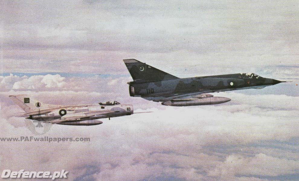 Mirage-III and F-6