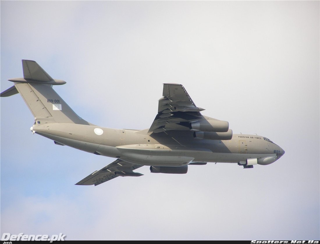 PAF Ilyushin IL-78 MIDAS aerial refueling tanker