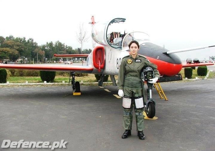 PAF Woman Pilot