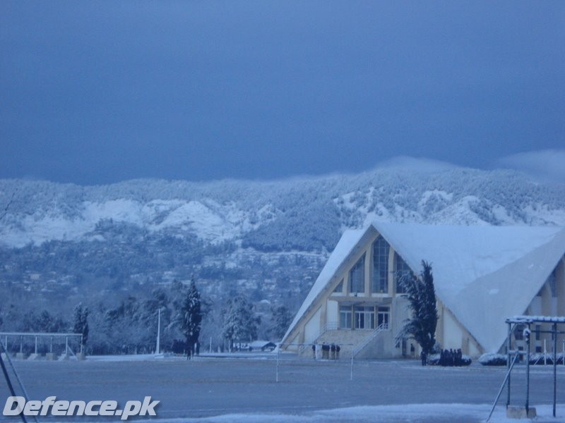 Pakistan Military Academy Kakul in Winter