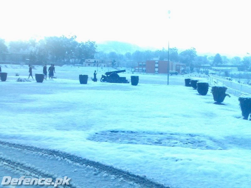Pakistan Military Academy Kakul in Winter