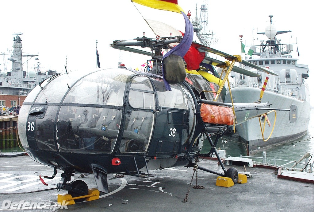 PN ALOUETTE III On PNS BABUR