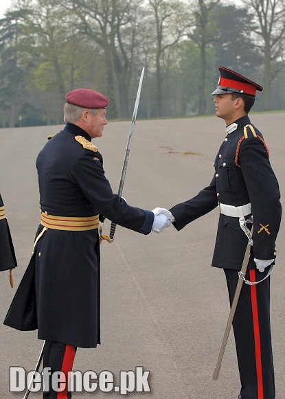Proud Pakistani at Royal Military Acadamy Sandhurst(13-04-07)