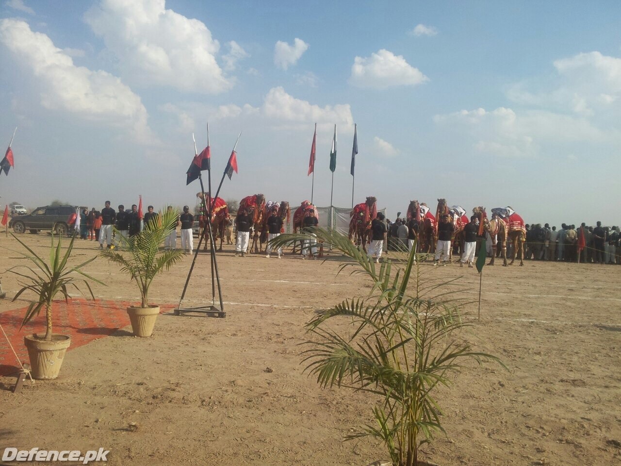 Rangers at cholistan rally