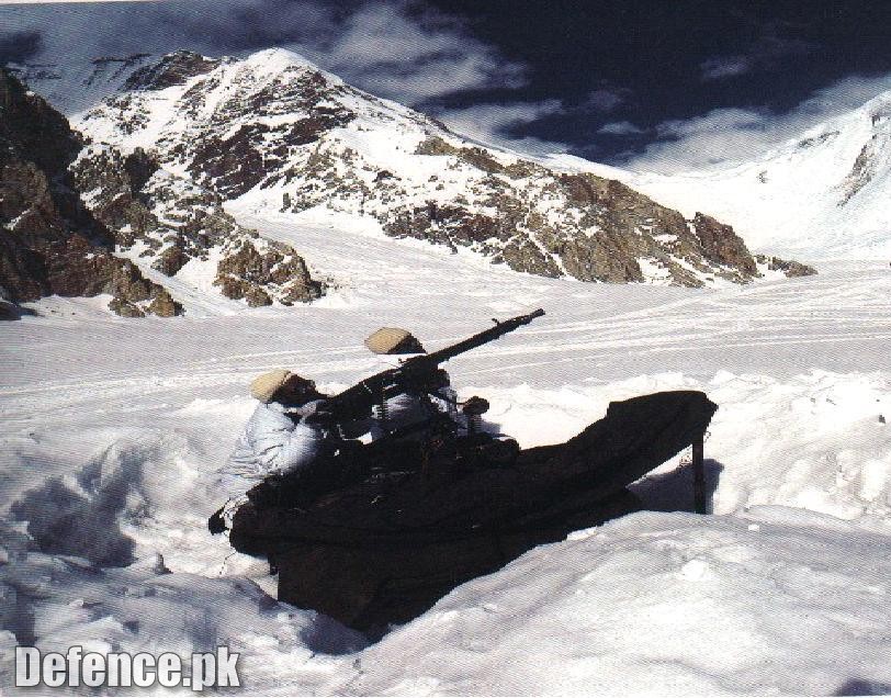 Troops in Siachen.