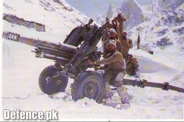 Troops in Siachen.
