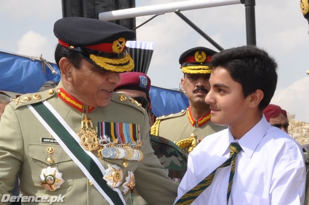 With the ex PM and present COAS