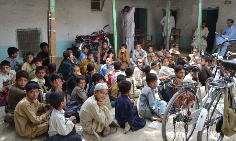 The schools were located in Karani road and Hazara town areas, according to a senior official. — Photo by Ali Shah/File
