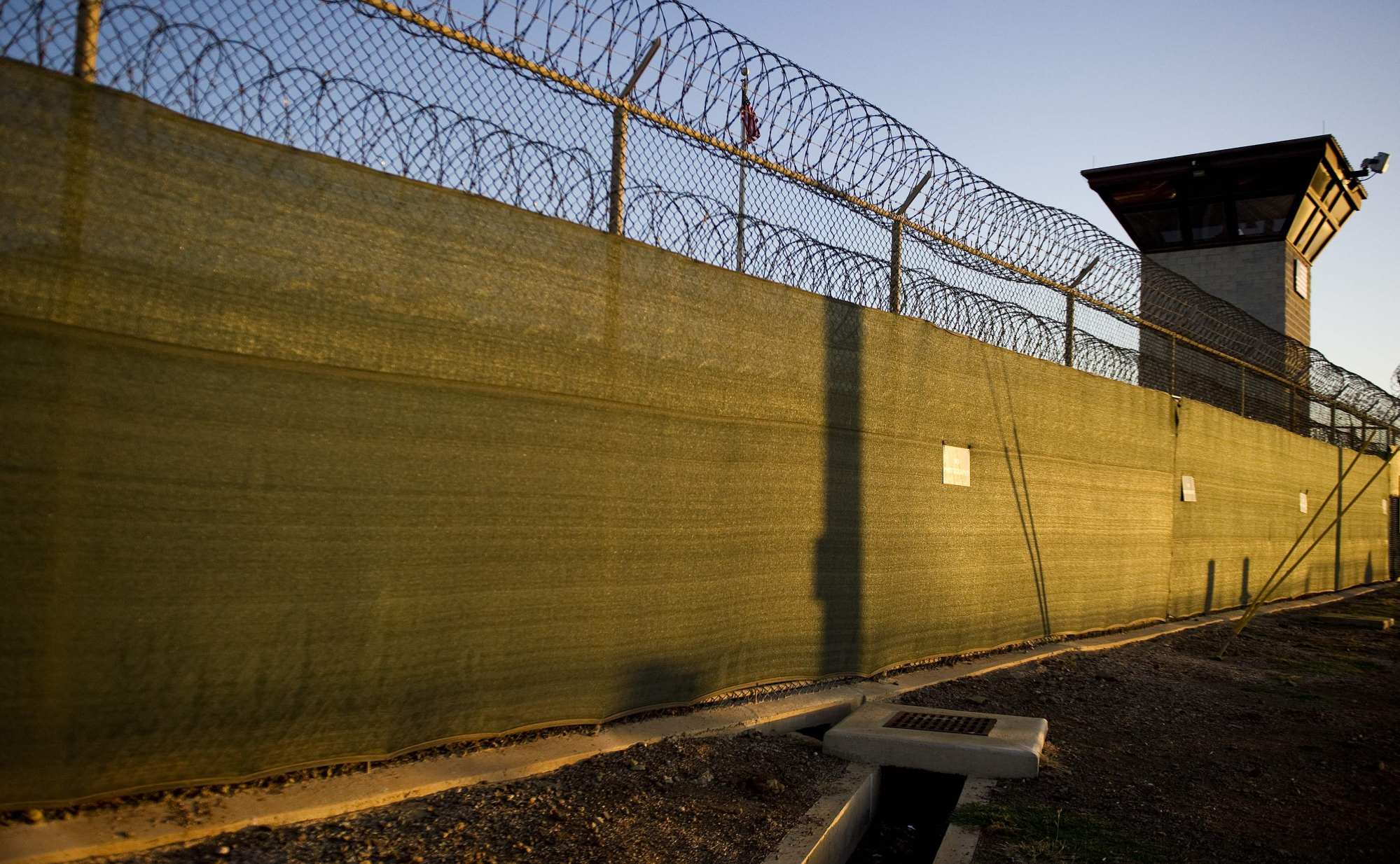 The guard tower of “Camp Six” detention facility at the US Naval Station in Guantanamo Bay, Cuba, in 2012. For years, the US held 22 Uygurs at Guantanamo Bay. Photo: AFP