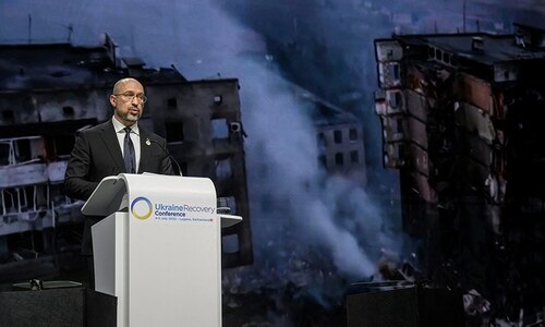 Oligarchs should pay the bill to rebuild, says Ukrainian PM