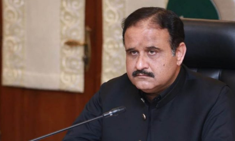 This image shows Punjab Chief Minister Usman Buzdar. — APP/File