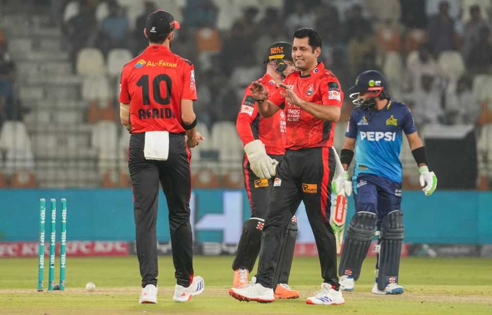 Asif Afridi dismissed Mohammad Rizwan, Multan Sultans vs Lahore Qalandars, PSL, Multan, April 22, 2025
