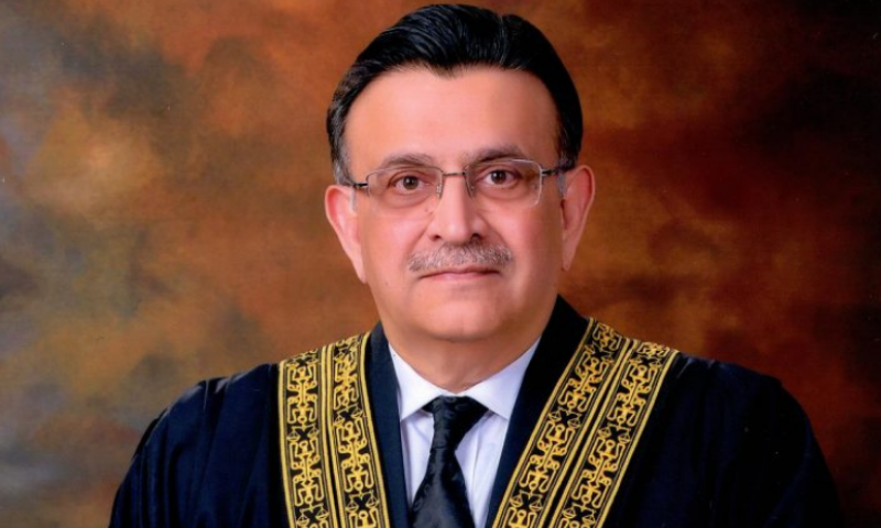 Chief Justice of Pakistan Umar Ata Bandial. — Photo via SC website/File